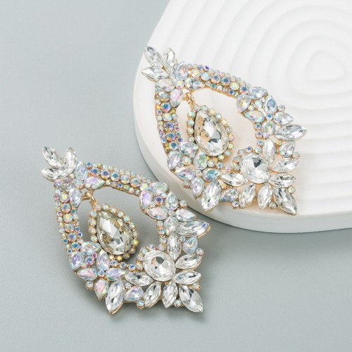 Fashion Jewelry Rhinestone Earrings For Women YWHME-703