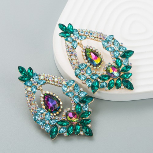 Fashion Jewelry Rhinestone Earrings For Women YWHME-703