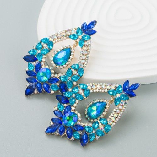 Fashion Jewelry Rhinestone Earrings For Women YWHME-703