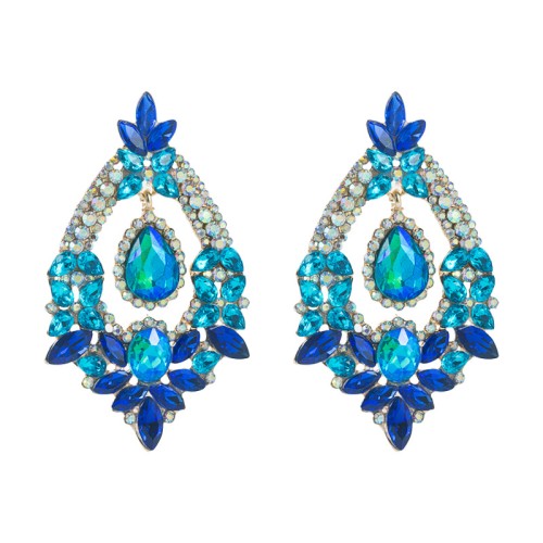 Fashion Jewelry Rhinestone Earrings For Women YWHME-703