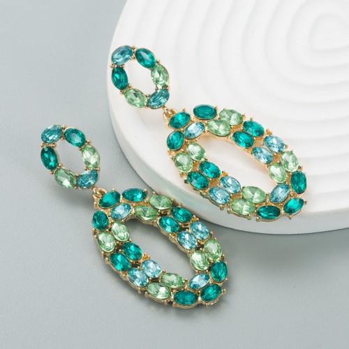 Fashion Jewelry Rhinestone Earrings For Women YWHME-704