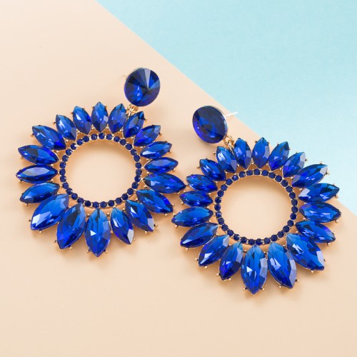 Fashion Jewelry Rhinestone Earrings For Women YWHME-705