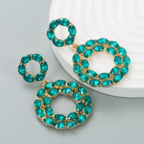 Fashion Jewelry Rhinestone Earrings For Women YWHME-706