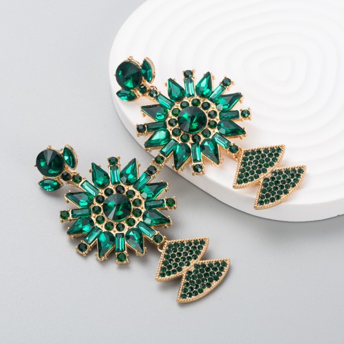 Fashion Jewelry Rhinestone Earrings For Women YWHME-708