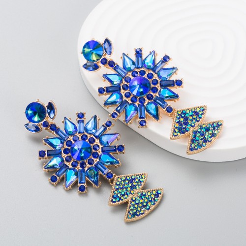 Fashion Jewelry Rhinestone Earrings For Women YWHME-708