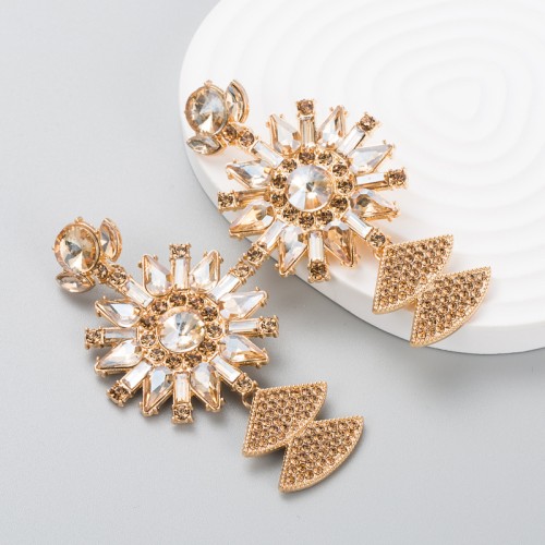 Fashion Jewelry Rhinestone Earrings For Women YWHME-708