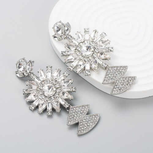 Fashion Jewelry Rhinestone Earrings For Women YWHME-708