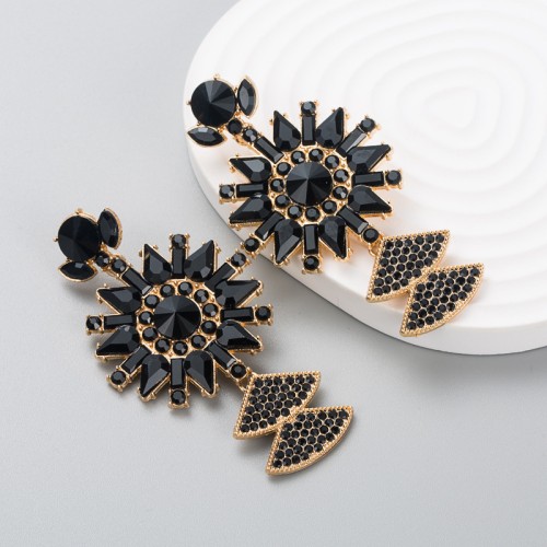 Fashion Jewelry Rhinestone Earrings For Women YWHME-708