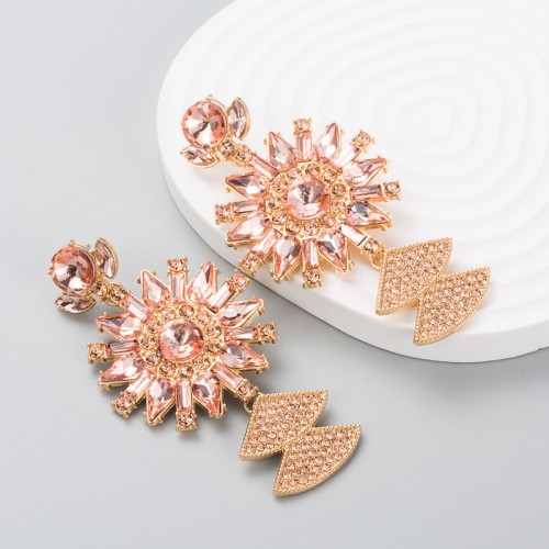 Fashion Jewelry Rhinestone Earrings For Women YWHME-708