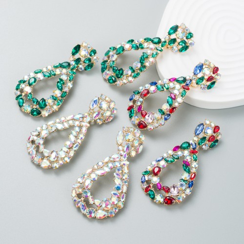 Fashion Jewelry Rhinestone Earrings For Women YWHME-710