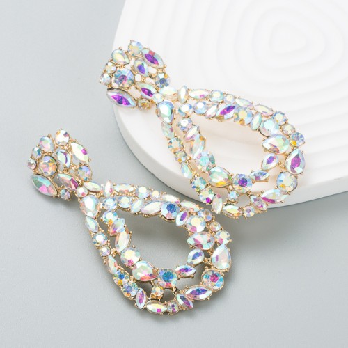 Fashion Jewelry Rhinestone Earrings For Women YWHME-710