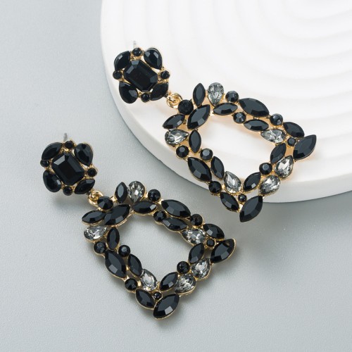 Fashion Jewelry Rhinestone Earrings For Women YWHME-711