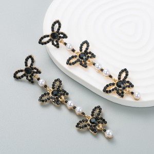 Fashion Jewelry Rhinestone Earrings For Women YWHME-712 