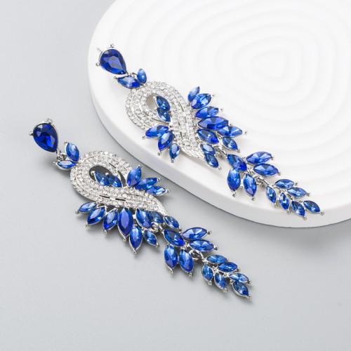 Fashion Jewelry Rhinestone Earrings For Women YWHME-713