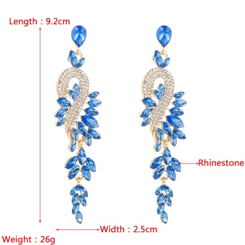 Fashion Jewelry Rhinestone Earrings For Women YWHME-713