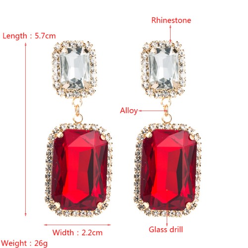 Fashion Jewelry Rhinestone Earrings For Women YWHME-715