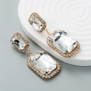 Fashion Jewelry Rhinestone Earrings For Women YWHME-715 