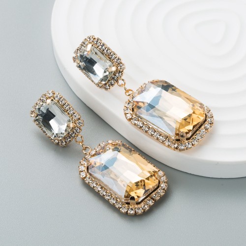 Fashion Jewelry Rhinestone Earrings For Women YWHME-715