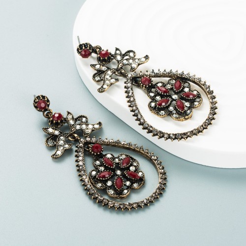 Fashion Jewelry Rhinestone Earrings For Women YWHME-716