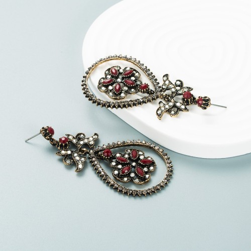 Fashion Jewelry Rhinestone Earrings For Women YWHME-716