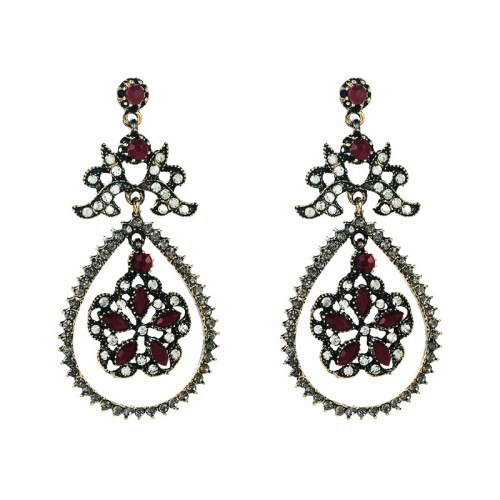 Fashion Jewelry Rhinestone Earrings For Women YWHME-716