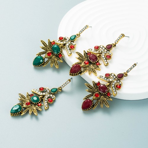 Fashion Jewelry Rhinestone Earrings For Women YWHME-717