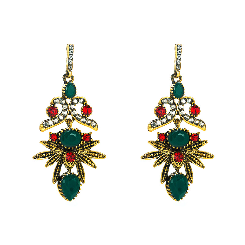 Fashion Jewelry Rhinestone Earrings For Women YWHME-717 