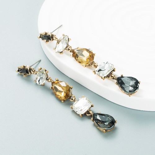 Fashion Jewelry Rhinestone Earrings For Women YWHME-718