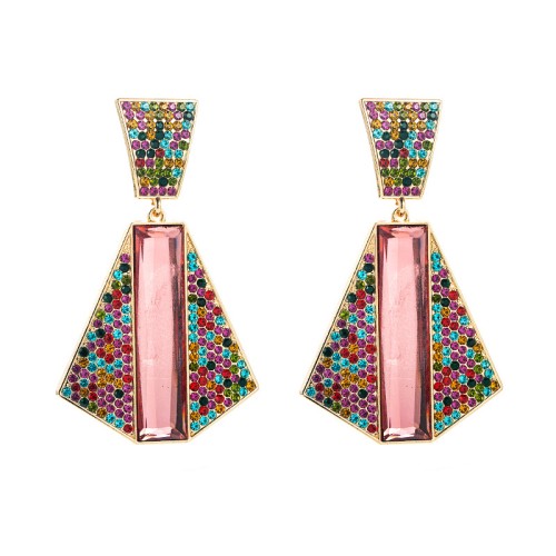 Fashion Jewelry Rhinestone Earrings For Women YWHME-719