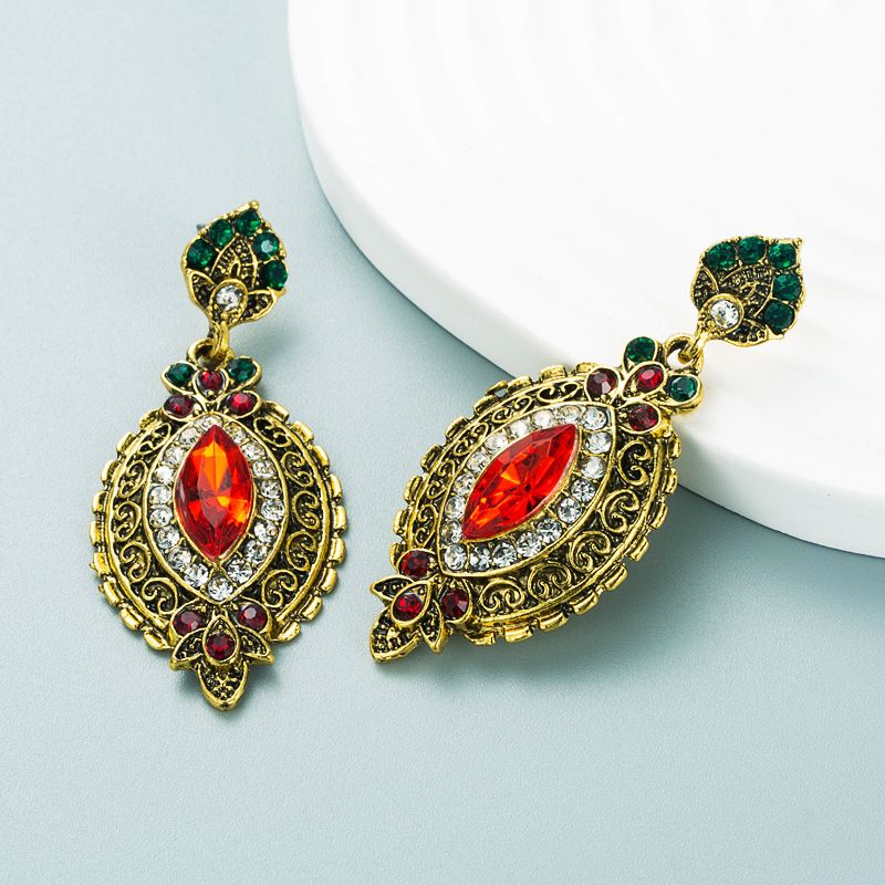 Fashion Jewelry Rhinestone Earrings For Women YWHME-720 