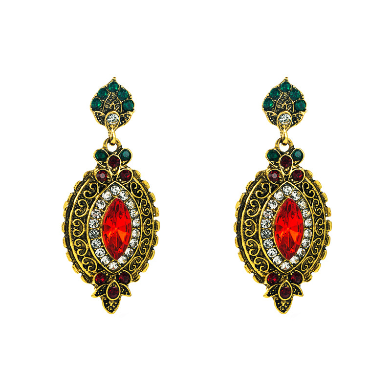 Fashion Jewelry Rhinestone Earrings For Women YWHME-720 