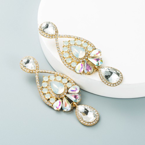 Fashion Jewelry Rhinestone Earrings For Women YWHME-722