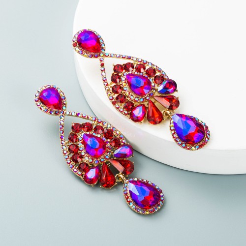 Fashion Jewelry Rhinestone Earrings For Women YWHME-722