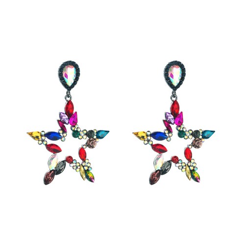 Fashion Jewelry Rhinestone Earrings For Women YWHME-724