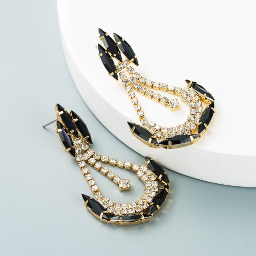 Fashion Jewelry Rhinestone Earrings For Women YWHME-725