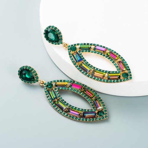 Fashion Jewelry Rhinestone Earrings For Women YWHME-728