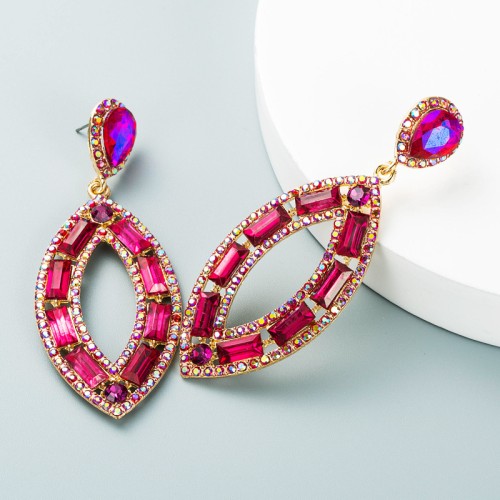 Fashion Jewelry Rhinestone Earrings For Women YWHME-728