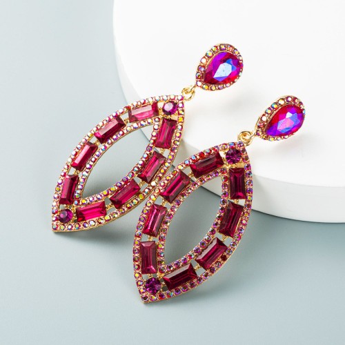 Fashion Jewelry Rhinestone Earrings For Women YWHME-728