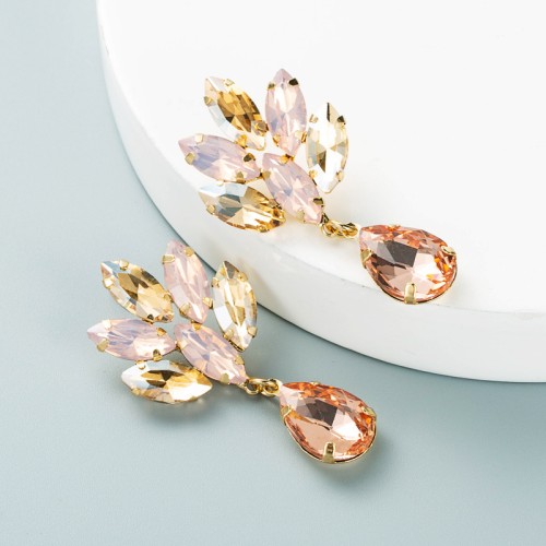 Fashion Jewelry Rhinestone Earrings For Women YWHME-729