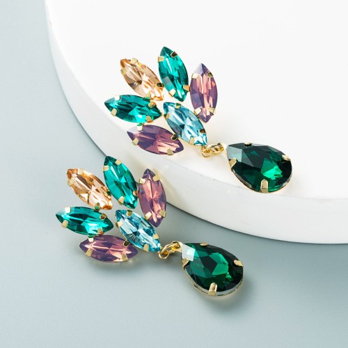 Fashion Jewelry Rhinestone Earrings For Women YWHME-729