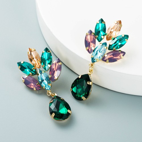 Fashion Jewelry Rhinestone Earrings For Women YWHME-729