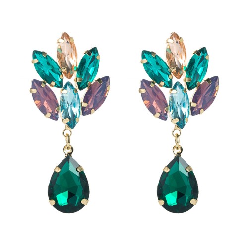 Fashion Jewelry Rhinestone Earrings For Women YWHME-729