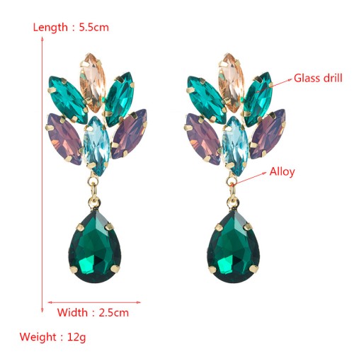 Fashion Jewelry Rhinestone Earrings For Women YWHME-729