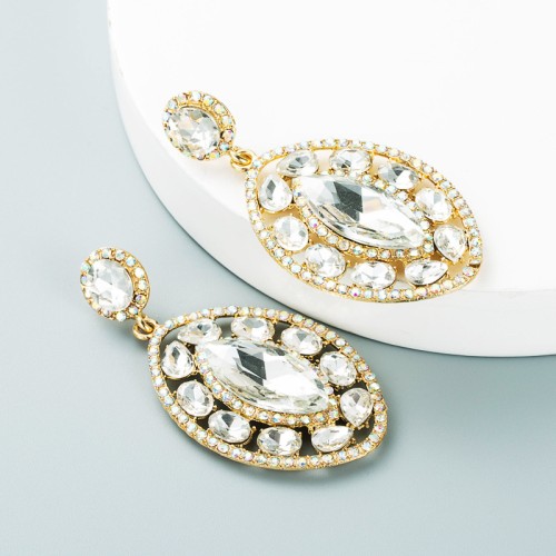 Fashion Jewelry Rhinestone Earrings For Women YWHME-734