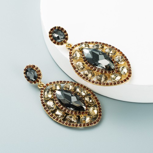 Fashion Jewelry Rhinestone Earrings For Women YWHME-734