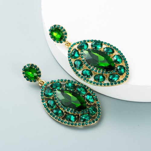 Fashion Jewelry Rhinestone Earrings For Women YWHME-734