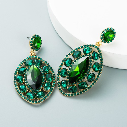 Fashion Jewelry Rhinestone Earrings For Women YWHME-734