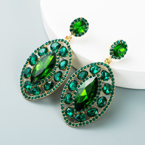 Fashion Jewelry Rhinestone Earrings For Women YWHME-734