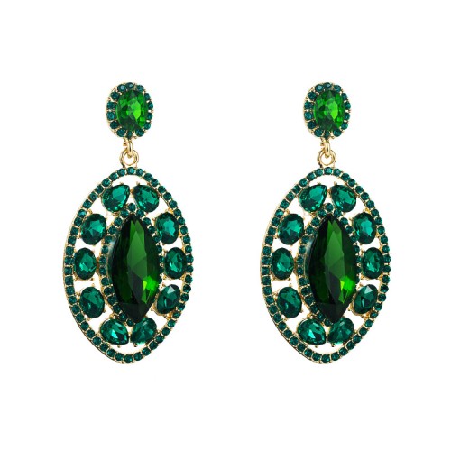 Fashion Jewelry Rhinestone Earrings For Women YWHME-734