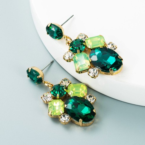 Fashion Jewelry Rhinestone Earrings For Women YWHME-736